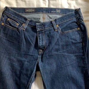 J crew matchstick dark denim in great condition